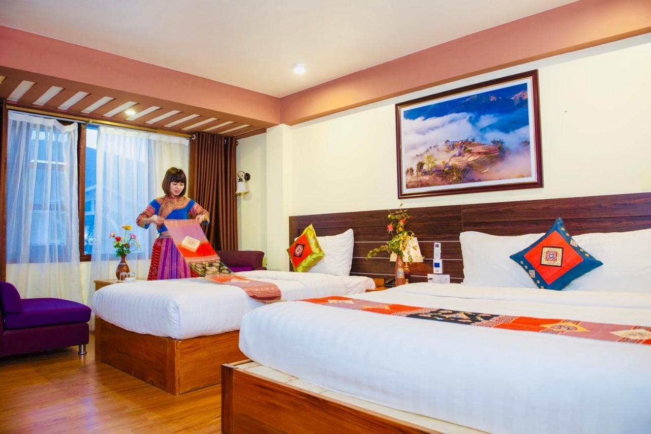 The Mountaineer Hotel Sapa Exterior foto